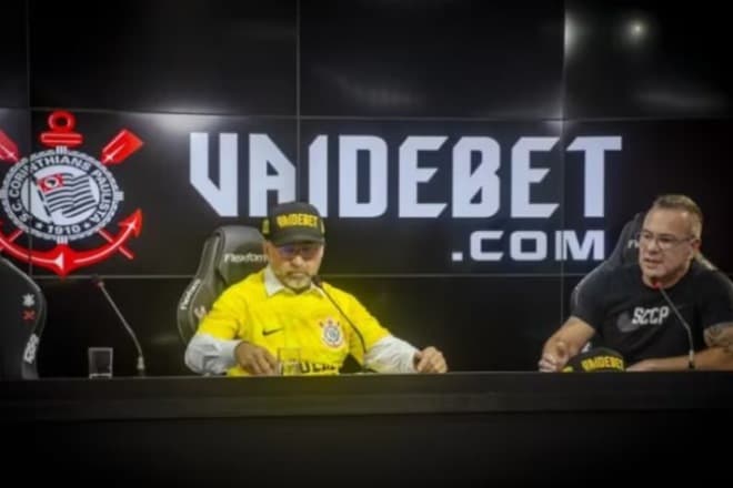 VaideBet notifica Corinthians e ameaça novamente rescindir contrato