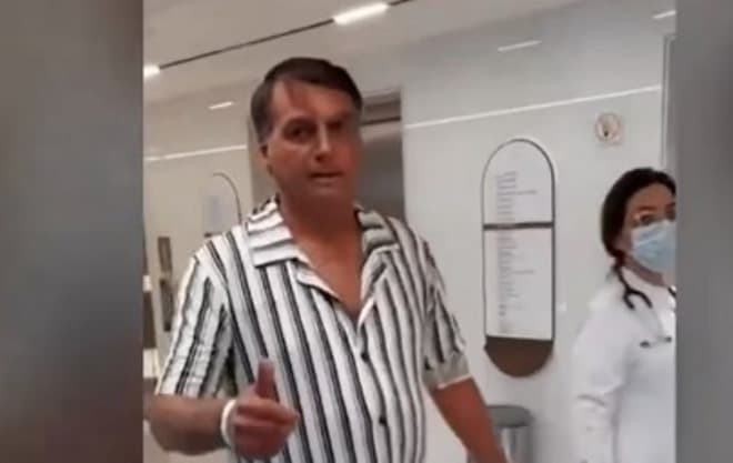 Bolsonaro publica vídeo e diz estar se recuperando bem de caso de erisipela
