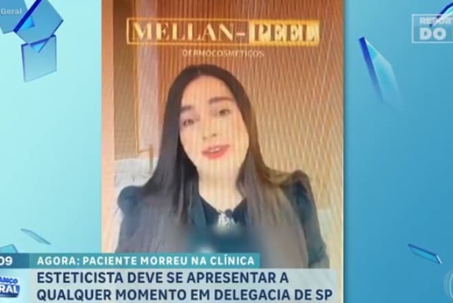 Polícia procura dona da clínica que fez peeling de fenol em jovem
