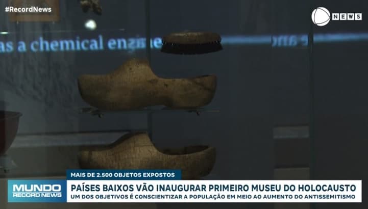 Países Baixos inauguram museu do Holocausto, 80 anos após 2ª Guerra Mundial