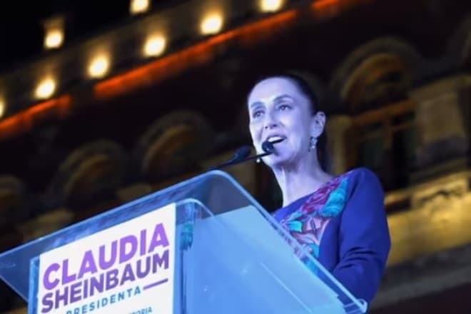 ‘Eu me tornarei a primeira mulher presidente do México’, diz Claudia Sheinbaum