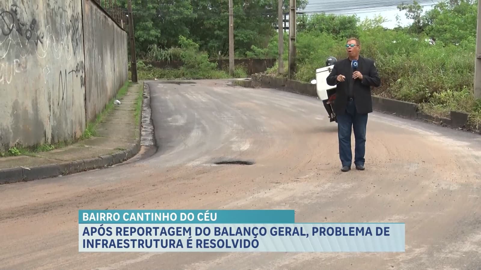 Problema de infraestrutura é resolvido após reportagem do BG