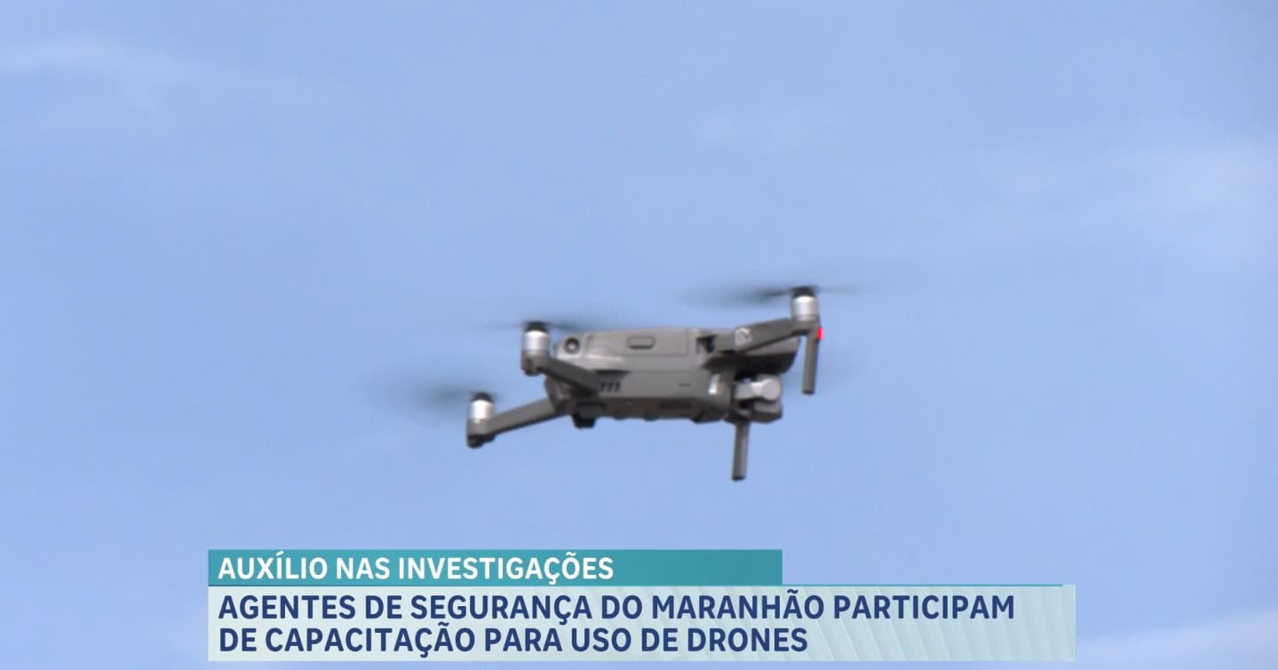 Agentes de segurança do Estado participam de capacitação para uso de drones