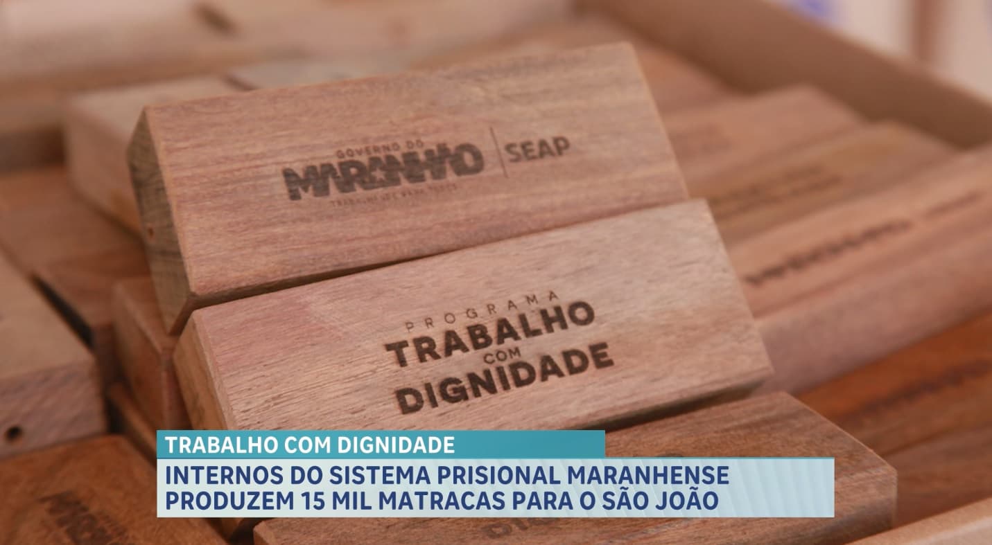 Internos do sistema prisional produzem 15 mil matracas para o São João do MA