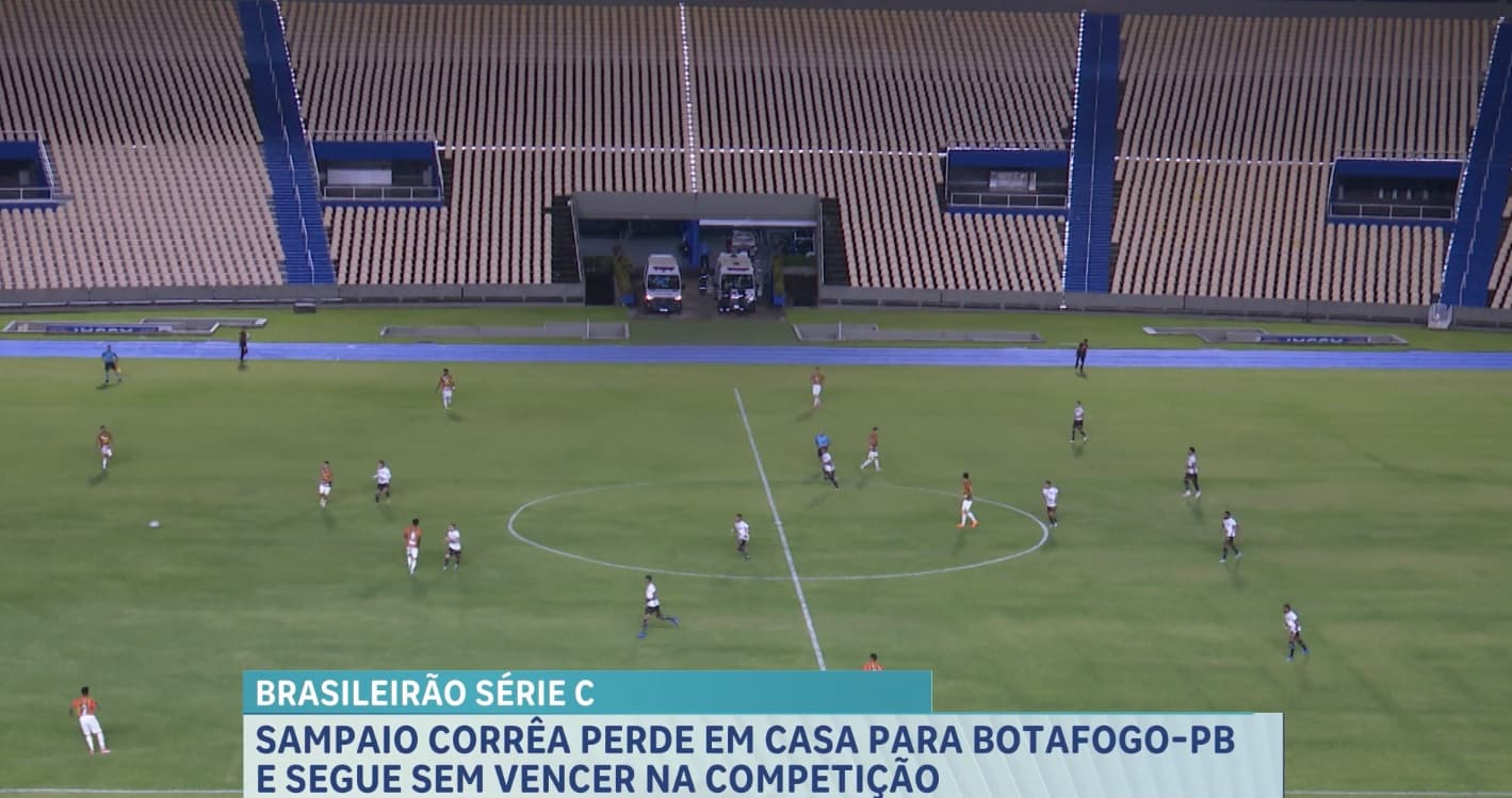 Sampaio perde para Botafogo-PB pelo Brasileiro da Série C