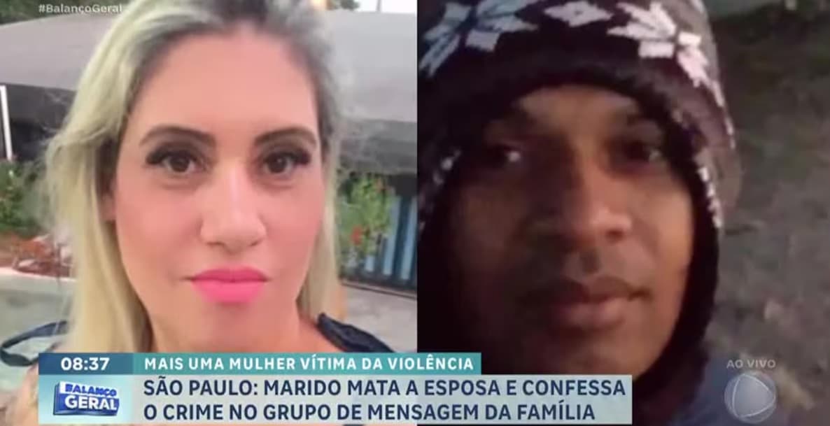 Marido mata mulher no interior de SP e confessa crime no grupo da família