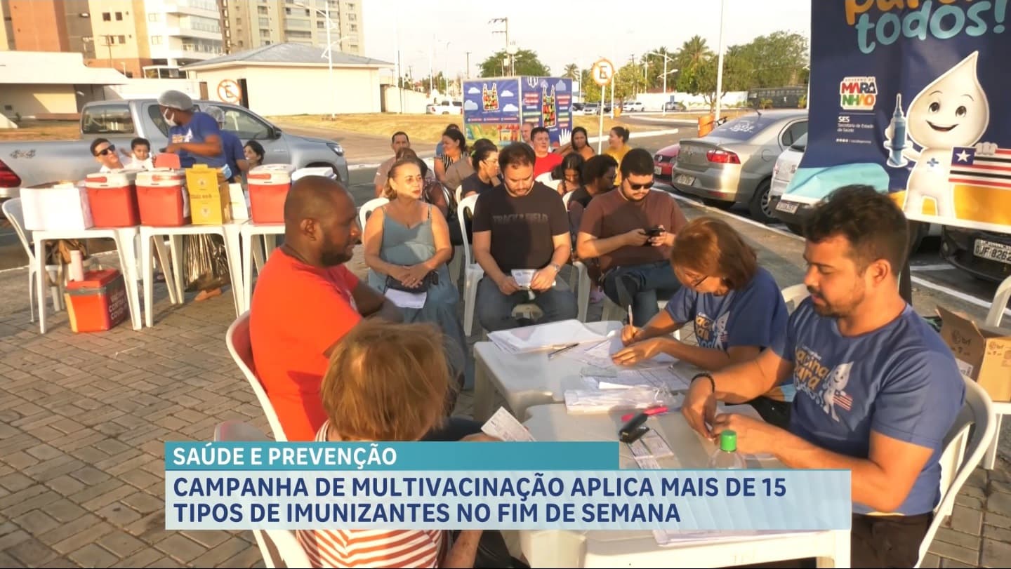 Governo mobiliza população para atualização vacinal e promove campanha de Multivacinação