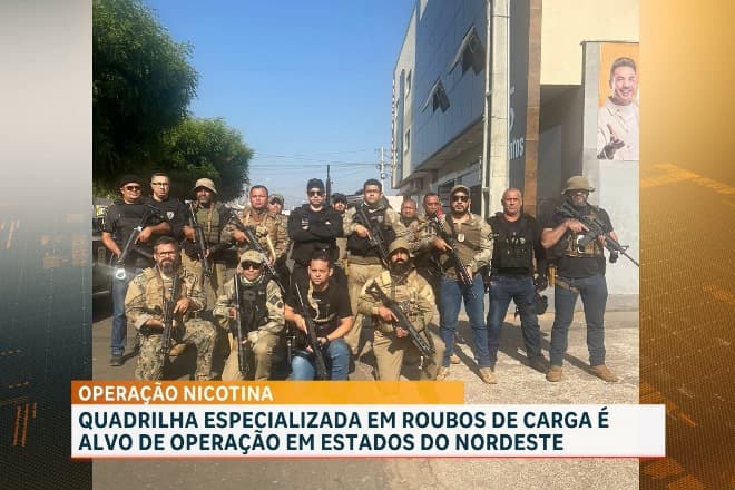 Presa dupla suspeita de integrar grupo criminoso especializado em roubo de cargas