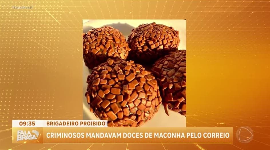 Ação mira criminosos que enviavam doce com maconha pelo correio