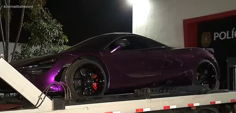 McLaren comprada por Deolane é apreendida em investigação sobre lavagem de dinheiro