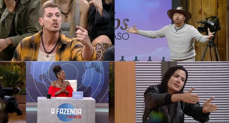 Quem está no programa errado? Dinâmica de apontamento coloca fogo no feno de A Fazenda 16
