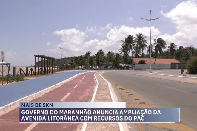 Projeto de prolongamento da Avenida Litorânea é realizado em São Luís