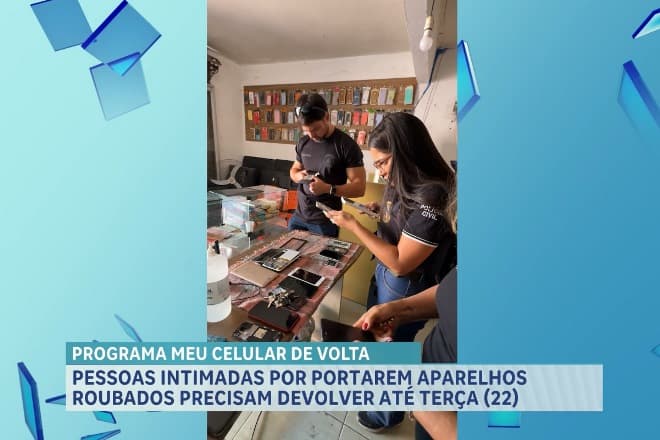 Programa “Meu Celular de Volta” é realizado pela Polícia Civil em São Luís