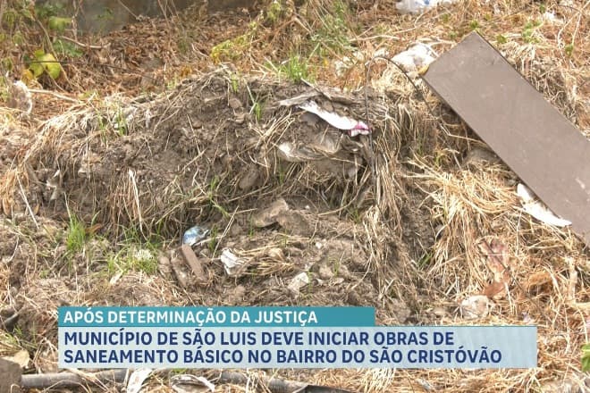 Município de São Luís deve iniciar obras de saneamento básico no bairro São Cristóvão