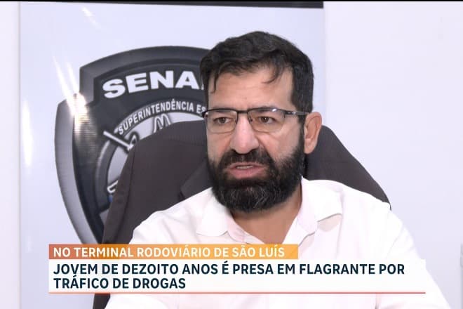 Jovem é detida por suspeita de tráfico de drogas no terminal rodoviário de São Luís