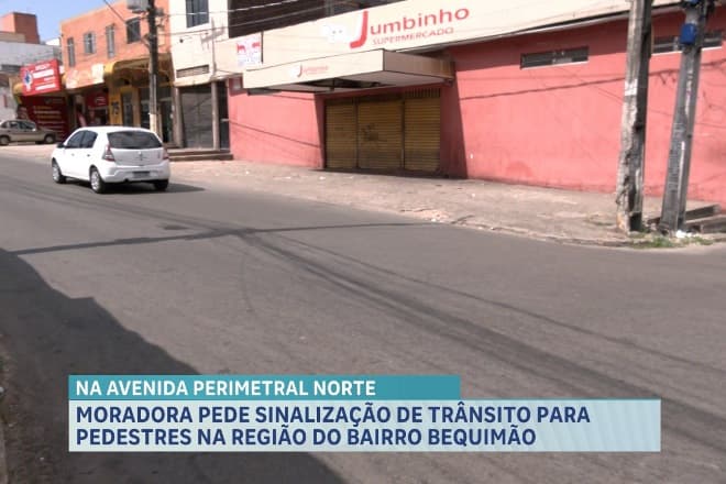 Moradores pedem sinalização de trânsito no bairro Bequimão, em São Luís