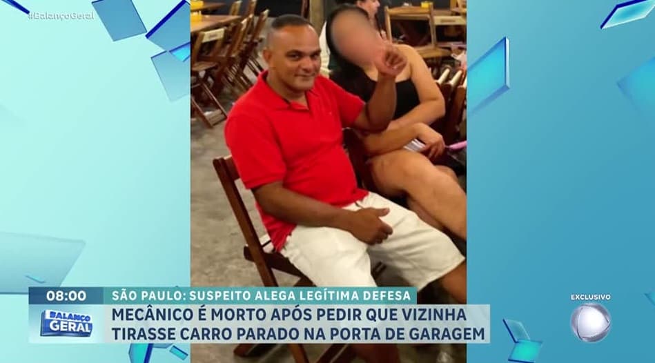 Mecânico é morto após discussão por causa de carro parado em frente a garagem