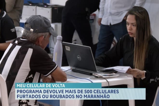 Governo do Maranhão devolve mais de 500 celulares furtados ou roubados