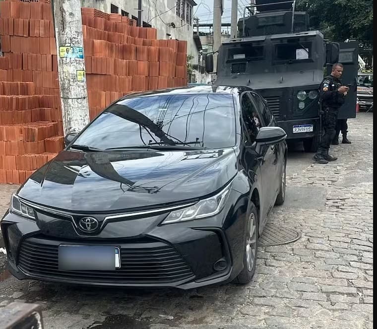 Dois carros usados pela comitiva brasileira no G20 foram roubados em três dias