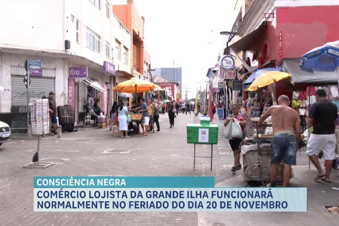 Comércio lojista de São Luís funcionará normalmente no feriado do dia 20 de novembro