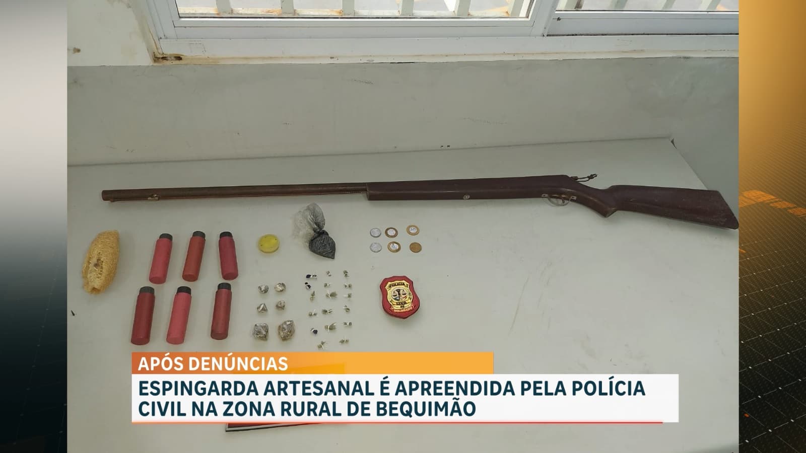 Idoso é preso pela Polícia Civil por tráfico de drogas em Bequimão