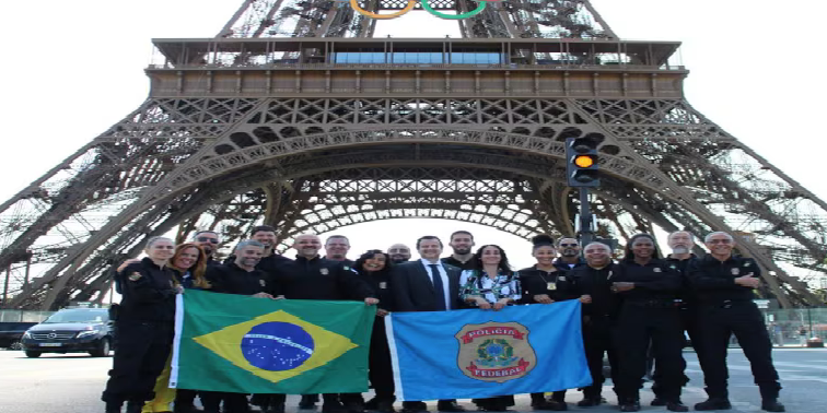 20 policiais federais atuam na segurança dos Jogos Olímpicos e Paralímpicos de Paris 2024