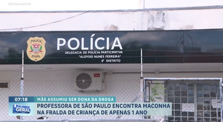 Maconha é encontrada dentro de fralda de criança em escola infantil