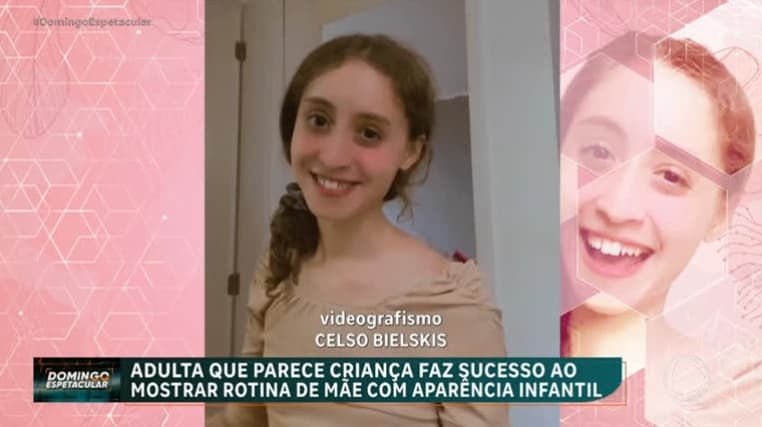 Pequena adulta? Mãe com aparência de criança faz sucesso na internet mostrando a rotina