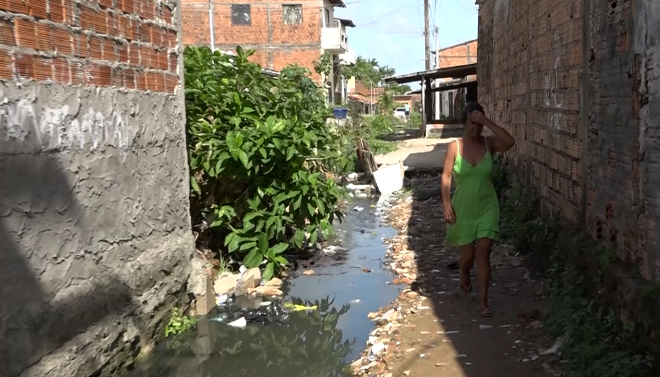 Moradores da Rua da Vitória no bairro Vila dos Nobres enfrentam problemas de infraestrutura