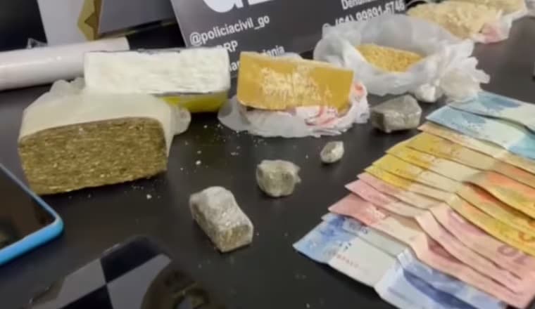 Brasil registrou média de 495 ocorrências de tráfico de drogas por dia em 2023