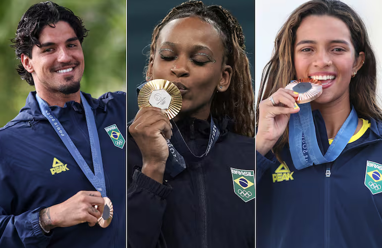 Rebeca Andrade, Rayssa, Medina e mais medalhistas escapam de pagar R$ 866 mil em impostos