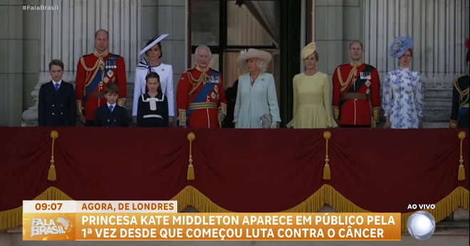 Kate Middleton faz primeira aparição pública após início de tratamento contra câncer