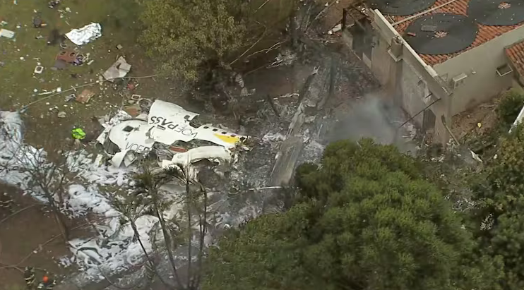 Gelo é a principal suspeita da causa do acidente de avião no interior de São Paulo