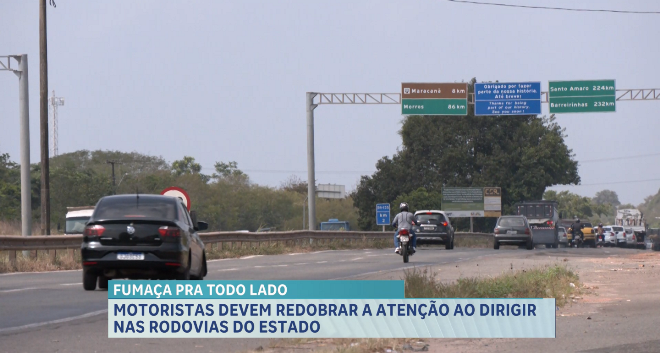 Motoristas devem redobrar a atenção ao dirigir nas rodovias do Maranhão