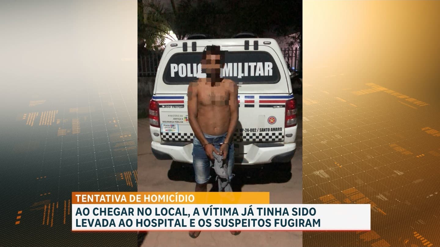 Preso suspeito de envolvimento em tentativa de homicídio em Primeira Cruz