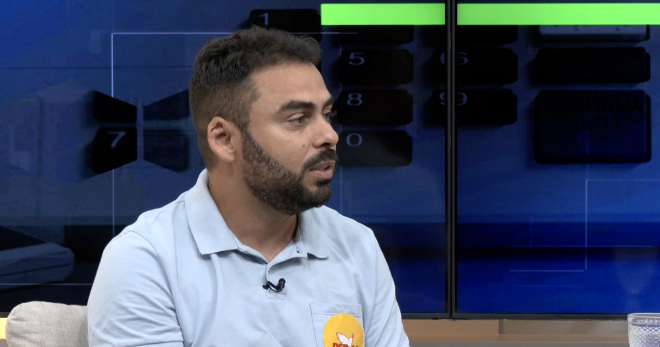 Dudu Diniz, candidato à prefeitura de São José de Ribamar, participa de sabatina
