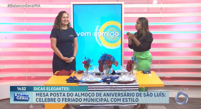 Vem Comigo: Saiba dicas para montar mesas com elegância e criatividade