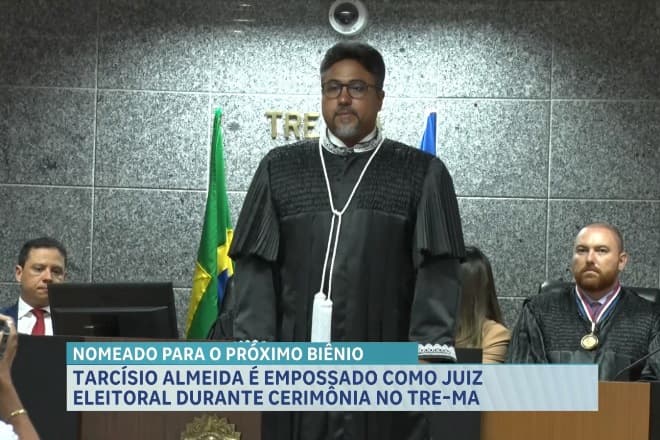 TRE/MA empossa advogadoTarcísio Araújo como juiz eleitoral