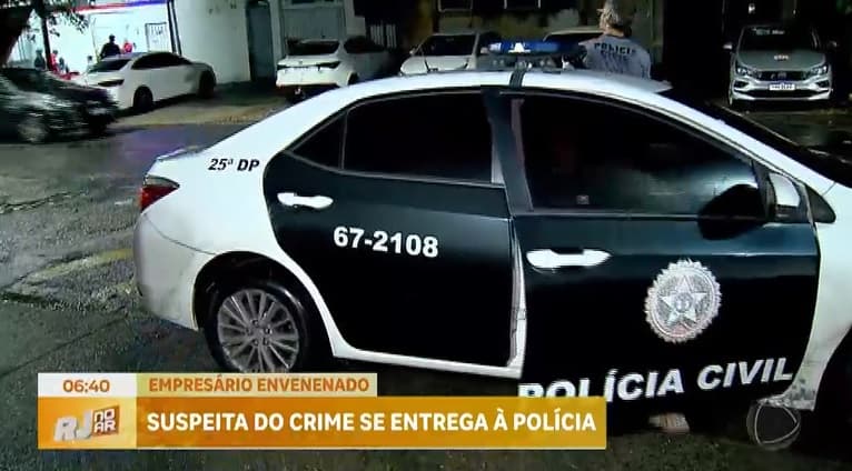 Suspeita de envenenar e matar empresário com brigadeirão se entrega à polícia