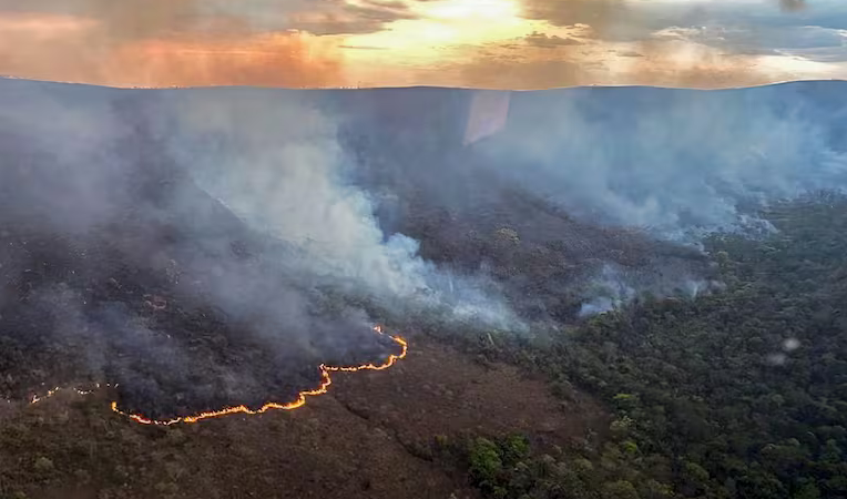 Brasil lidera ranking mundial de incêndios, com 3.800 focos; Amazônia concentra queimadas