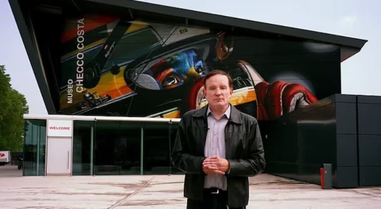 30 anos depois, Roberto Cabrini vai à Itália e revisita morte de Ayrton Senna