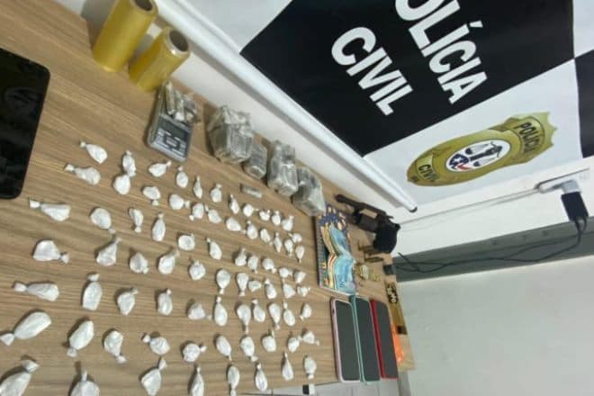 Polícia Civil prende suspeito de tráfico de drogas em São Domingos do Maranhão