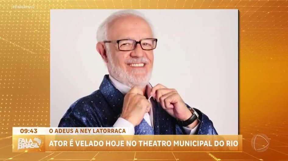 Familiares, fãs e amigos se despedem de Ney Latorraca em velório no RJ