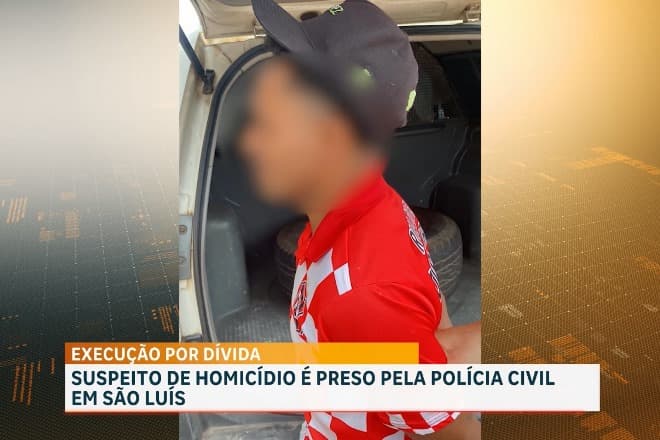 Polícia apreende suspeito de homicídio ligado a facção criminosa em São Luís