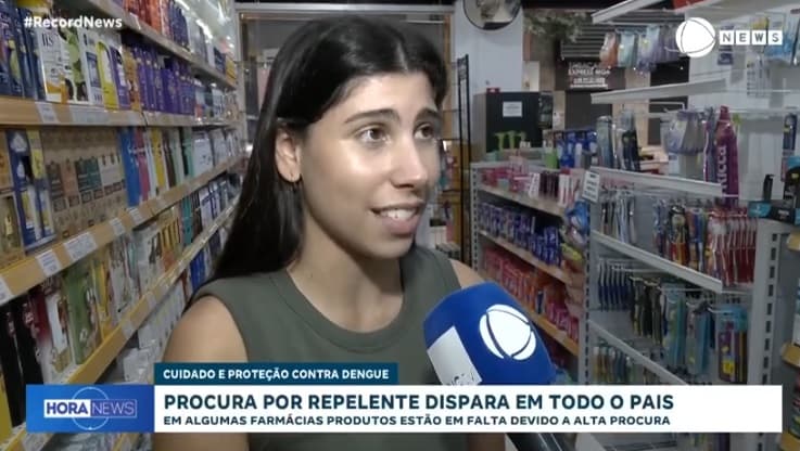 Com aumento de casos de dengue, busca por repelentes dispara em todo o Brasil
