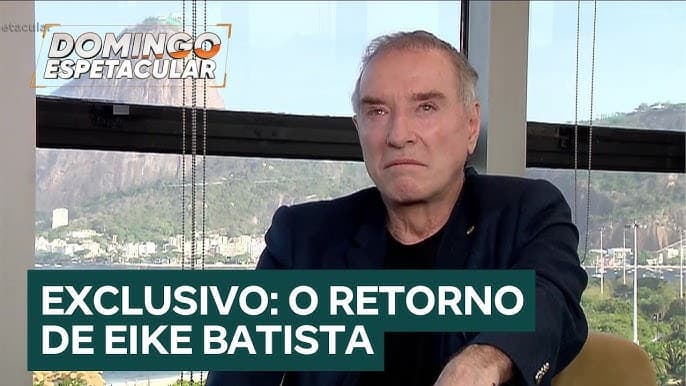 Eike Batista relembra prisão em Bangu e fala sobre novos projetos