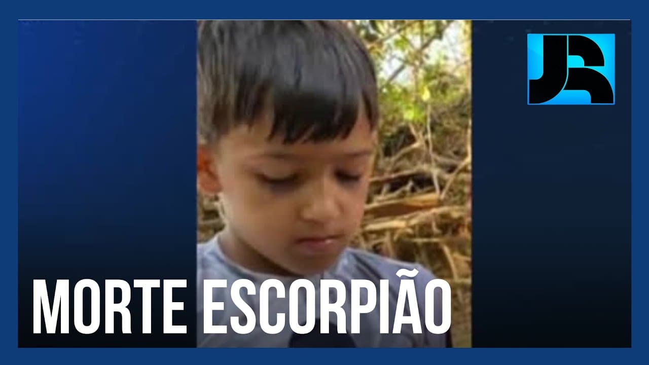 Menino de 7 anos morre após ser picado por escorpião