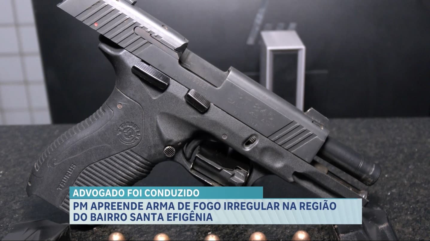PM conduz homem por porte ilegal de arma de fogo em São Luís