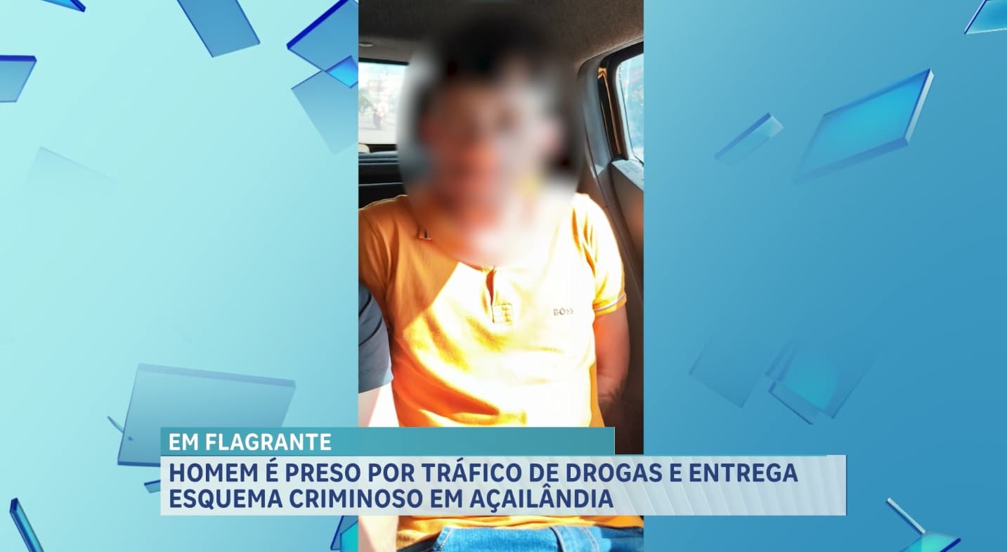 PM prende suspeito de tráfico de drogas em Açailândia; armas são apreendidas