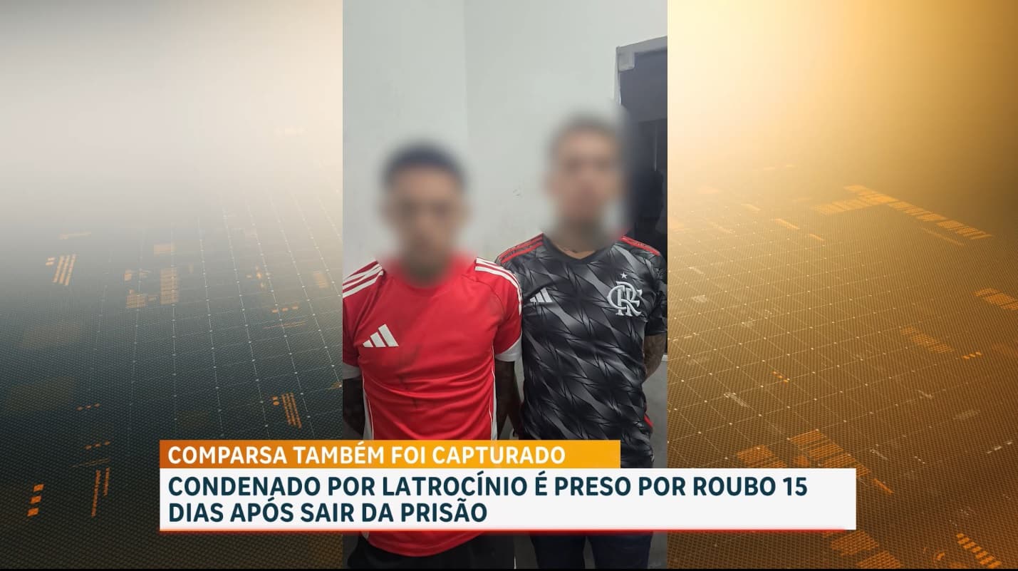 Polícia Militar prendeu dupla suspeita de assalto na Vila Luizão, em São Luís